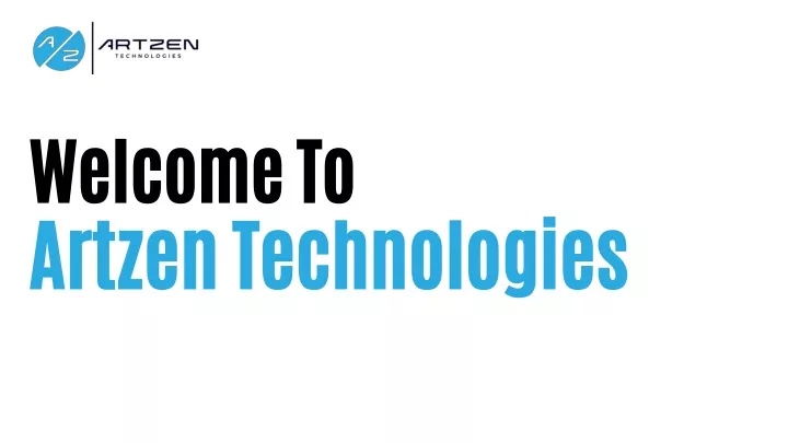 welcome to artzen technologies