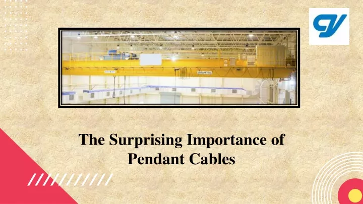 the surprising importance of pendant cables