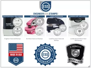Professional Seals and Stamps Online