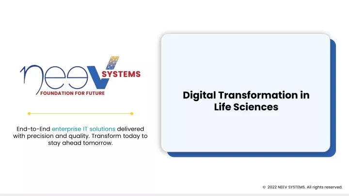 digital transformation in life sciences