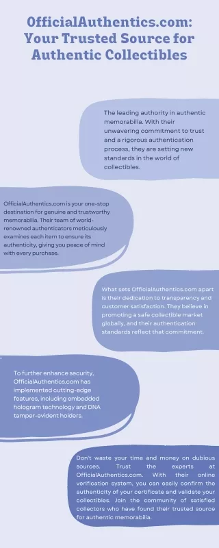 officialauthentics com your trusted source