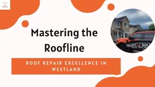 Mastering the Roofline Roof Repair Excellence in Westland