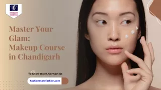 master your glam makeup course in chandigarh