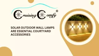 Choosing the Best Solar Outdoor Wall Lamps