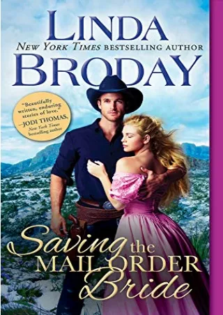 PDF_⚡ Saving the Mail Order Bride (Outlaw Mail Order Brides Book 2)