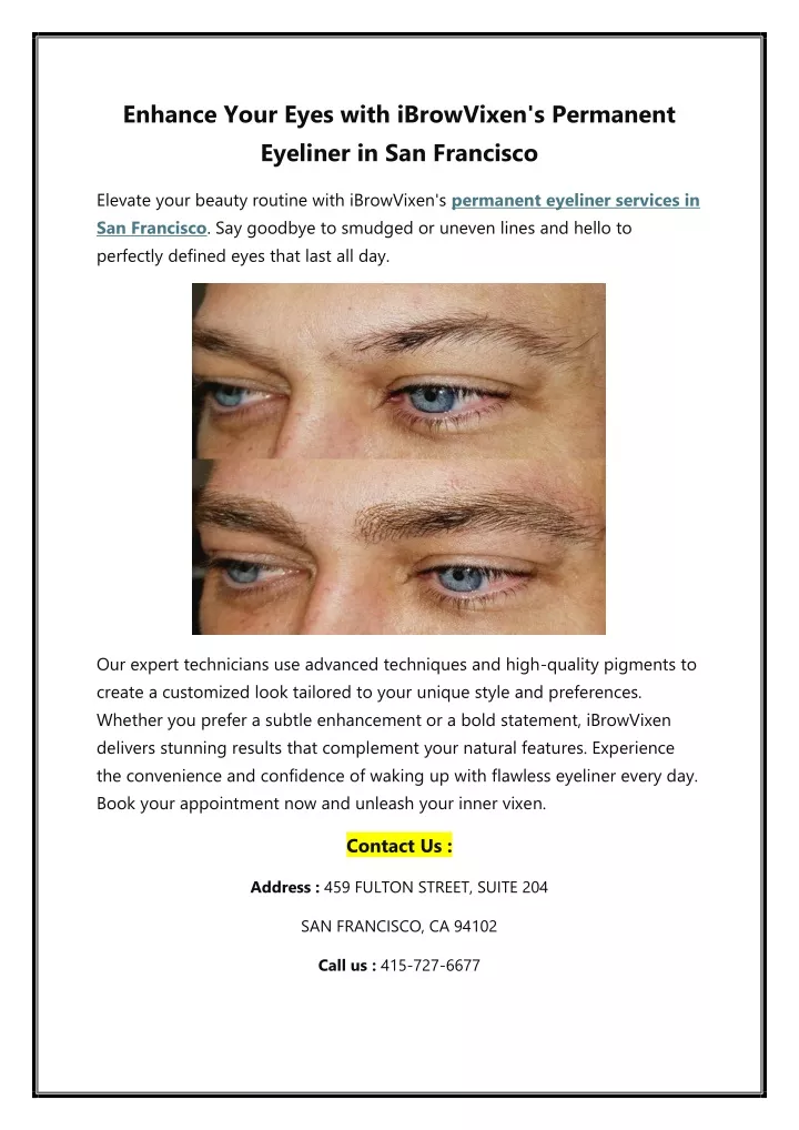 enhance your eyes with ibrowvixen s permanent