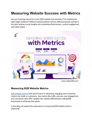 Measuring Website Success with Metrics 1