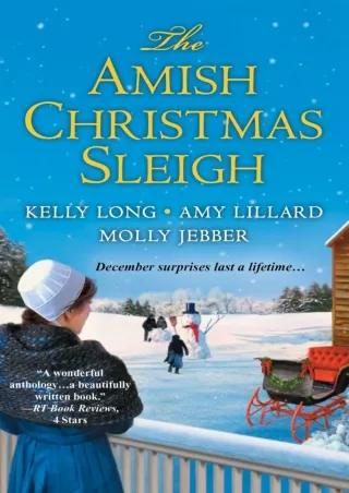 ❤[PDF]⚡ The Amish Christmas Sleigh