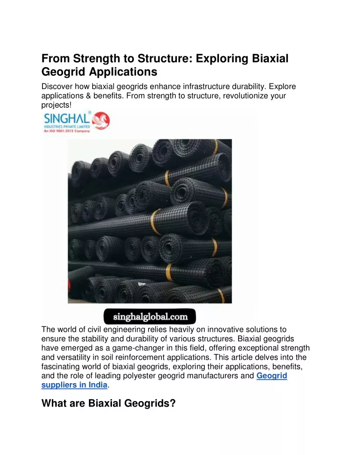 from strength to structure exploring biaxial