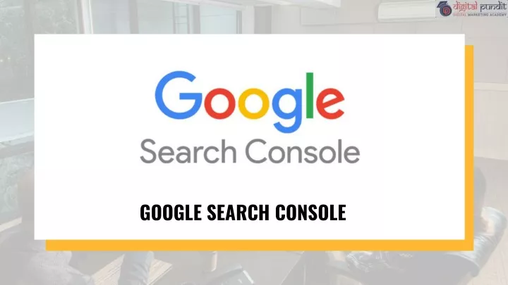 google search console