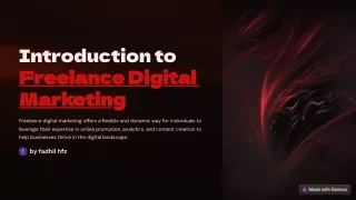 Freelance Digital Marketing 360: A Holistic Approach to Success