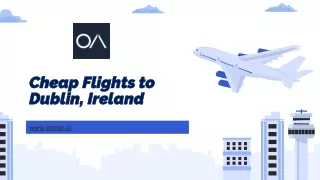 Cheap Flights to Dublin, Ireland - www.oneair.ai