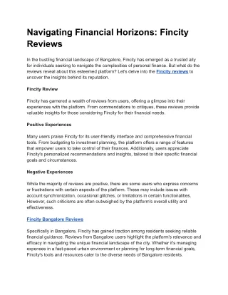 Navigating Financial Horizons_ Fincity Reviews (2)