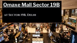 Omaxe Mall Sector 19B E-Brochure