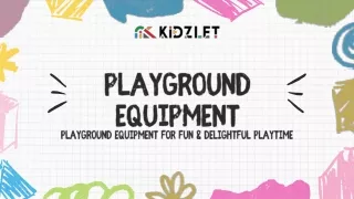 Playground Equipment