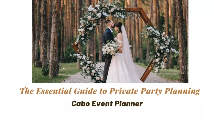 the essential guide to private party planning