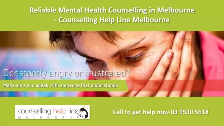 reliable mental health counselling in melbourne