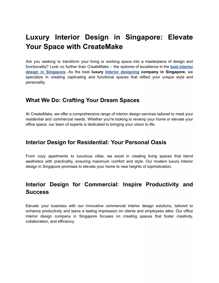 luxury interior design in singapore elevate your