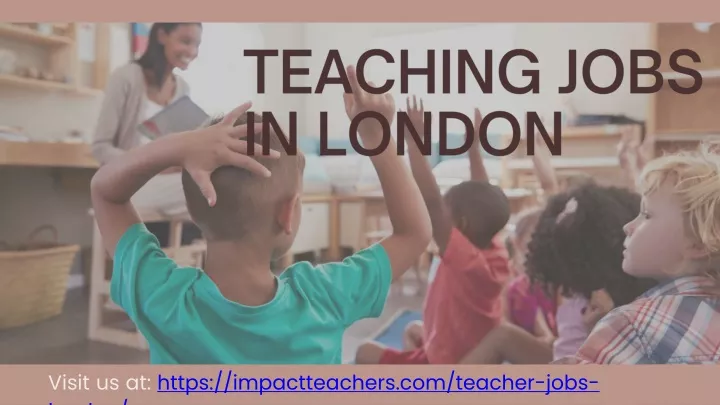 teaching jobs in london