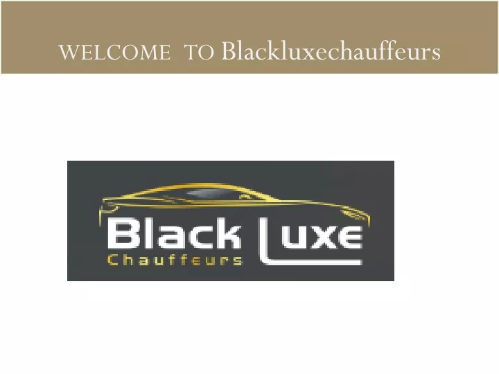 welcome to blackluxechauffeurs