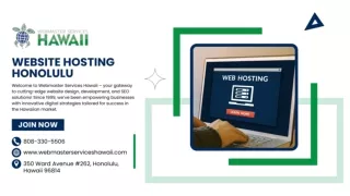 Website Hosting Honolulu