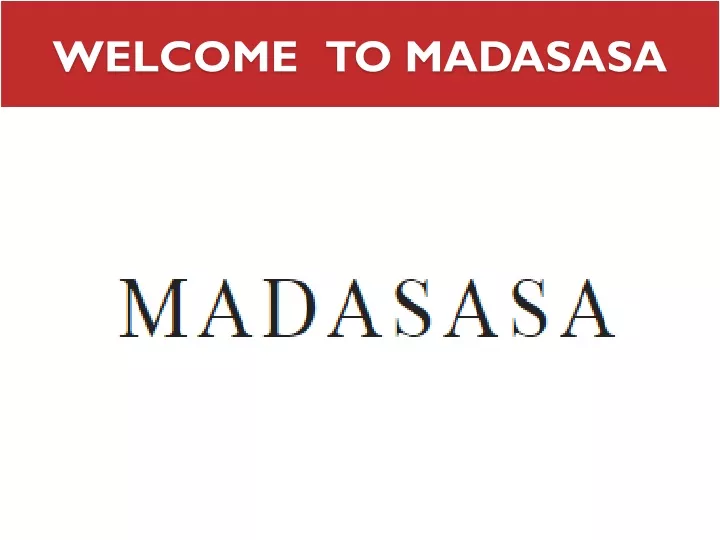 welcome to madasasa