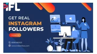 Get Real Instagram Followers - IndianLikes