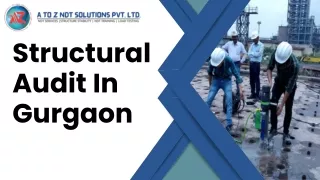 Best Structural Audit In Gurgaon | A TO Z NDT SOLUTIONS