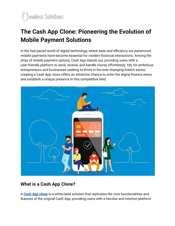 the cash app clone pioneering the evolution