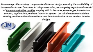 Exploring Aluminum Profiles in Interior Design