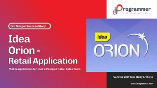 Driving Sales Excellence: Mobile App Development for Ideas Postpaid Retail Team