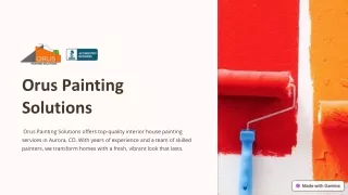 best interior house painting aurora co