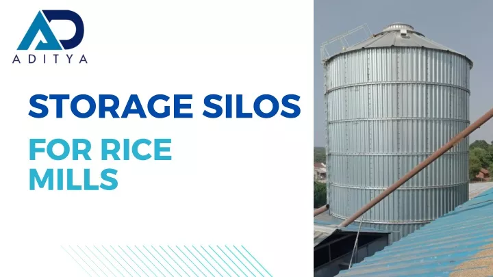 storage silos for rice mills