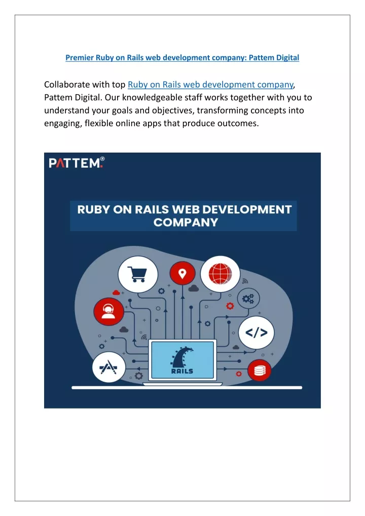 premier ruby on rails web development company