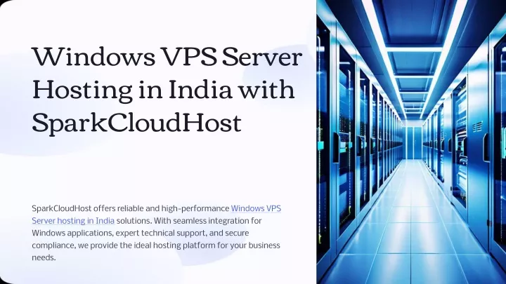 windows vps server hosting in india with