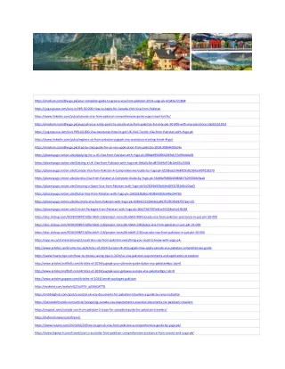 Travel and Tour | Yugo.pk offers Visit Visa | april 2024.pdf