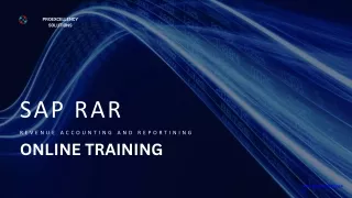 Excel in Revenue Accounting: Explore Our SAP RAR Online Training Program