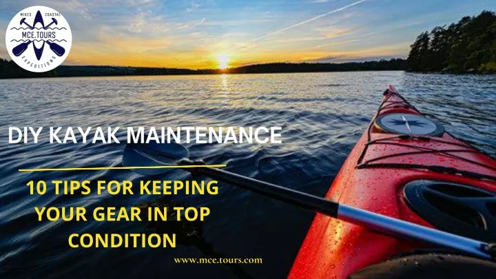 diy kayak maintenance