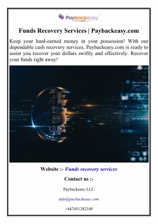 funds recovery services paybackeasy com
