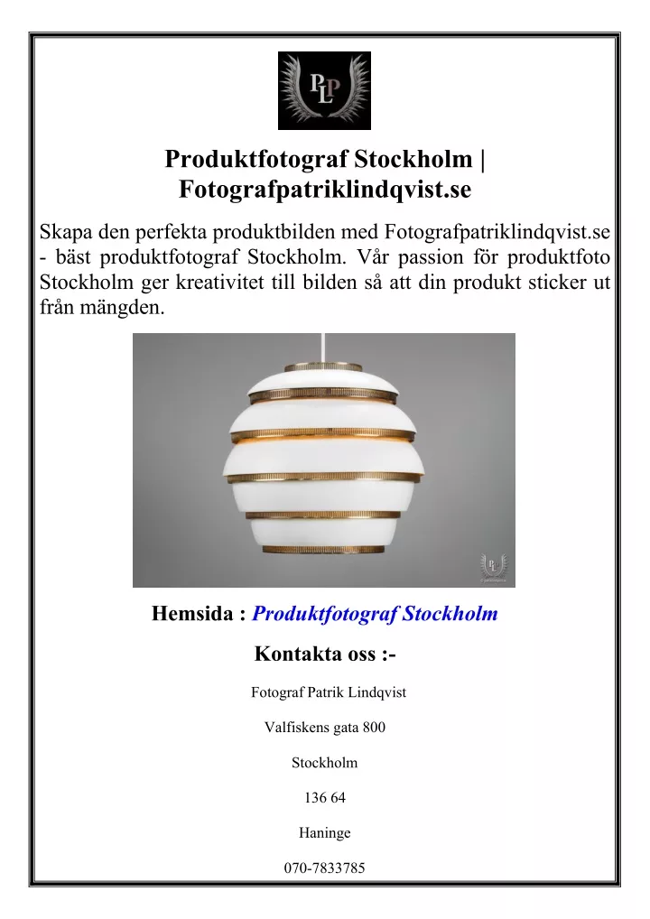 produktfotograf stockholm fotografpatriklindqvist