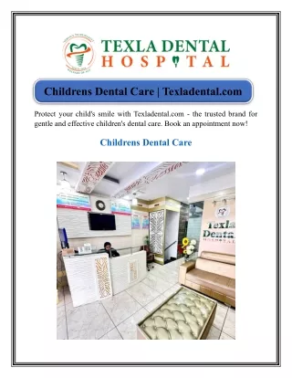 Childrens Dental Care Texladental.com