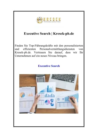 Executive Search | Kresek-pb.de