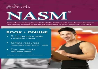 [PDF READ ONLINE]  NASM Personal Trainer Study Guide 2022-2023: T