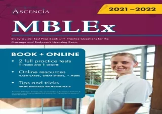 [PDF READ ONLINE] MBLEx Study Guide: Test Prep  with Practice Que