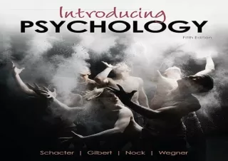 [PDF READ ONLINE]  Introducing Psychology