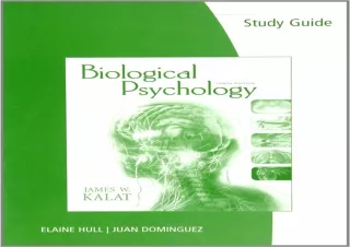 ✔ PDF_  Study Guide for Kalat's Biological Psychology