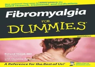 READ [PDF]  Fibromyalgia For Dummies