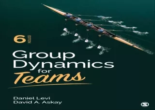 READ [PDF]  Group Dynamics for Teams