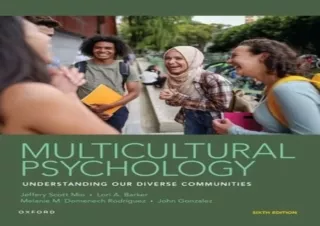 READ [PDF]  Multicultural Psychology