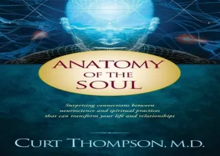 READ [PDF]  Anatomy of the Soul: Surprising Connections between N